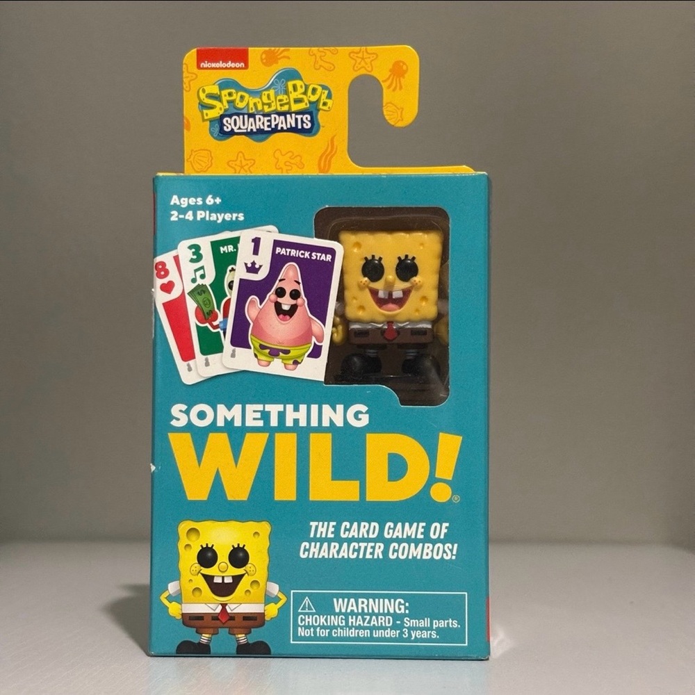 SpongeBob SquarePants Something Wild! Funko Card Game